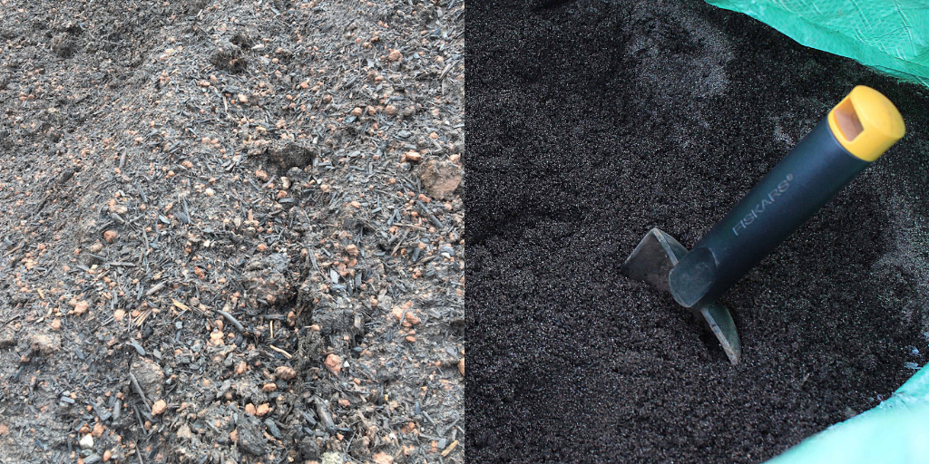 The Difference Between Topsoil and Compost